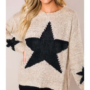 Promesa Star Print Sweater